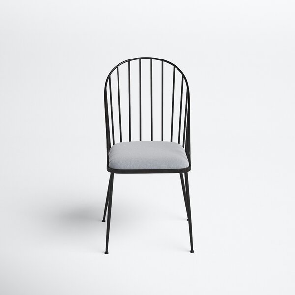 Black metal best sale windsor chairs